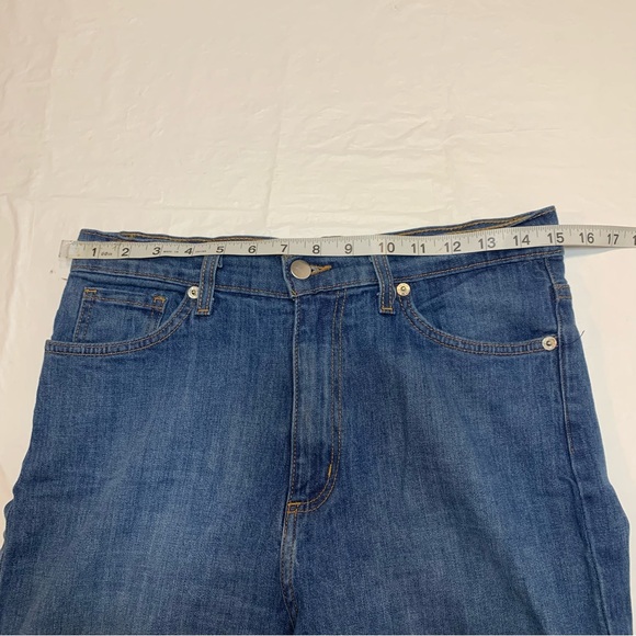 Dolls Kill GJG Denim High Rise Wide Leg Jeans Womens 11 - Picture 6 of 11